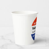 Stemrechten voor de Volkswet Papieren Bekers (Rechts)