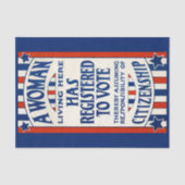 stemrechtverklaring ontkoppeling tissuepapier (Voorkant)