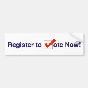 Stemregister 2024 bumpersticker