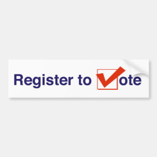 Stemregister 2024 bumpersticker