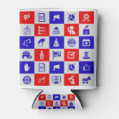 Stemstem Verenigde Staten Blikjeskoeler (Voorkant)