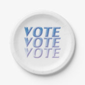 "Stemstemming" Blauw witboek - Papier Bord (Voorkant)