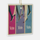 Stemstemming Keramisch Ornament (Rechts)