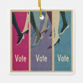 Stemstemming Keramisch Ornament (Voorkant)