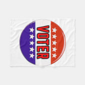 Stemster Fleece Deken (Voorkant (Horizontaal))