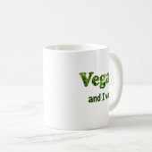 Stemster Vegan-activiste aanpassen Koffiemok (Voorkant rechts)