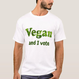 Stemster Vegan-activiste aanpassen T-shirt