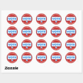 Stemstickers Ronde Sticker (Vel)