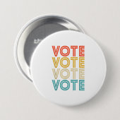 Stemstijl  ronde button 7,6 cm (Voorkant /achterkant)