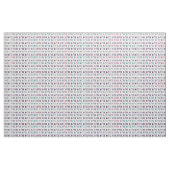 Stemteken wit patroon stof (Yard (91,4 cm))