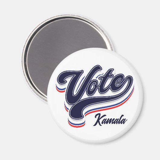 Stemtypografie - Verkiezingen Magneet (Voorkant / Achterkant)