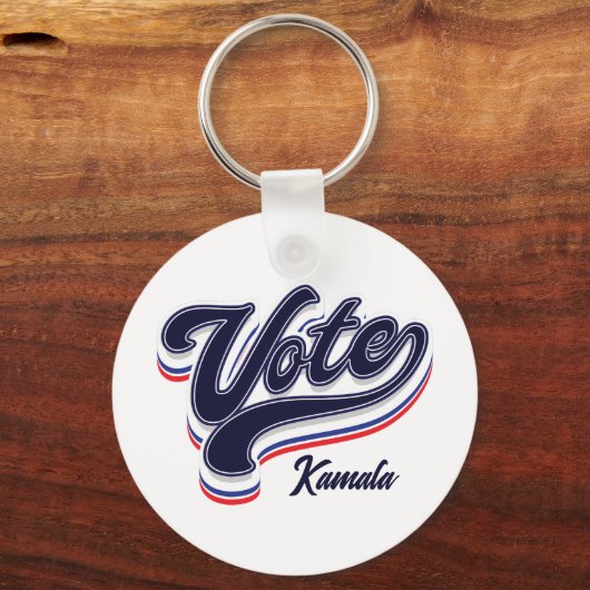 Stemtypografie - Verkiezingen Sleutelhanger (Achterkant)