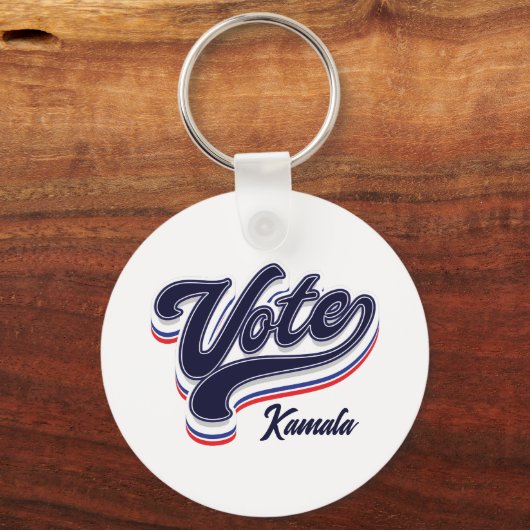 Stemtypografie - Verkiezingen Sleutelhanger (Voorkant)