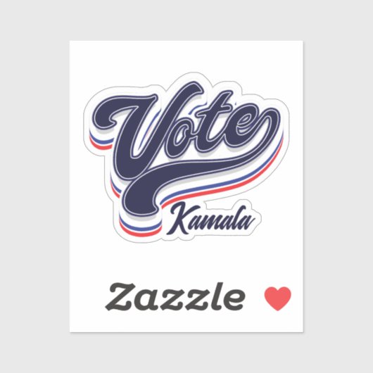 Stemtypografie - Verkiezingen Sticker (Vel)