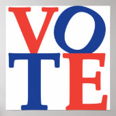 Stemuitslag Poster (Voorkant)