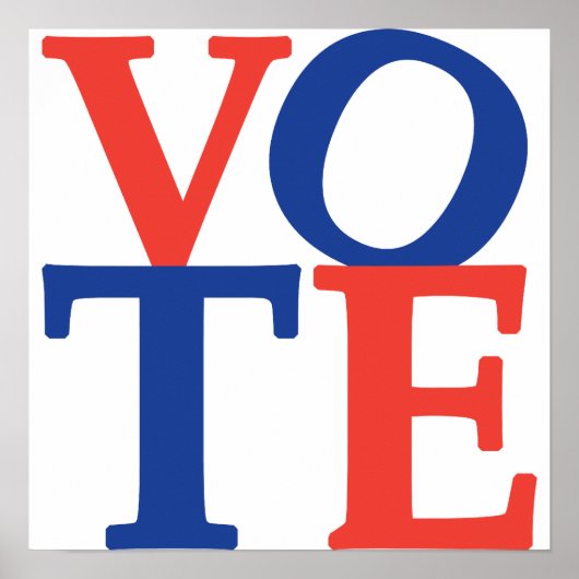 Stemuitslag Poster (Voorkant)