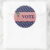 Stemuitslag Sticker (Tas)