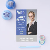 Stemverkiezingscampagne sjabloon flyer (Enkel)