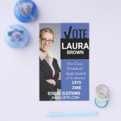 Stemverkiezingscampagne sjabloon flyer (Enkel)