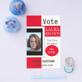 Stemverkiezingscampagne sjabloon flyer (Enkel)