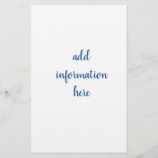 Stemverkiezingscampagne sjabloon flyer (Achterkant)