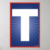 Stemverklaring T Poster (Voorkant)