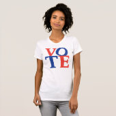 Stemvrouw T-shirt (Voorkant volledig)