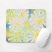 stencil bloemen muismat (Met muis)