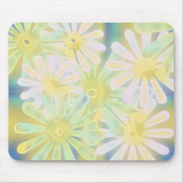 stencil bloemen muismat