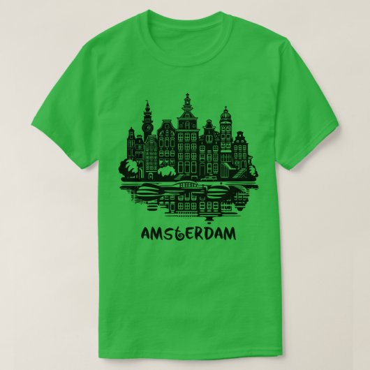 Stencil City Art Amsterdam T-shirt (Design voorkant)