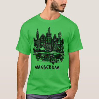 Stencil City Art Amsterdam T-shirt