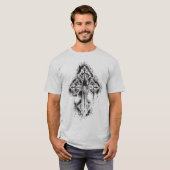 Stencil Cross - Gepersonaliseerd T-shirt (Voorkant volledig)