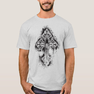 Stencil Cross - Gepersonaliseerd T-shirt