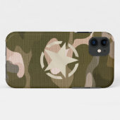 Stencil Decal op Camo Style Case-Mate iPhone Case (Achterkant (horizontaal))