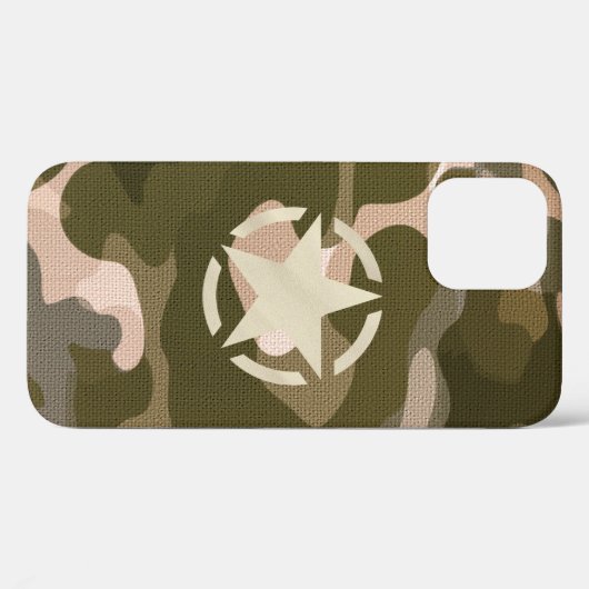 Stencil Decal op Camo Style Case-Mate iPhone Case (Achterkant (horizontaal))