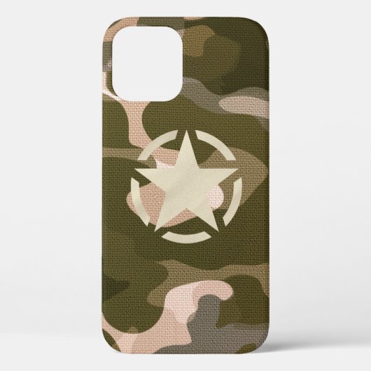 Stencil Decal op Camo Style Case-Mate iPhone Case (Achterkant)