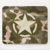 Stencil  Decal op Camo Style Muismat (Voorkant)