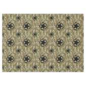 Stencil  Decimaal op camouflage kleur Tafelkleed (Voorkant (Horizontaal))