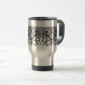 Stencil Design Travel Mug Reisbeker (Voorkant rechts)