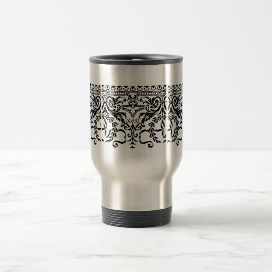 Stencil Design Travel Mug Reisbeker (Center)