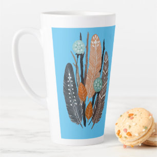 Stencil Feathers Art Mok