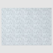 Stencil Flowers op lichtgroene ontkoppeling Tissuepapier (Voorkant)