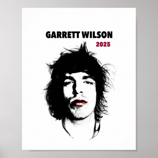 Stencil Garrett Wilson 2025 Poster (Voorkant)