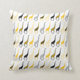 Stencil Giraffes Kussen