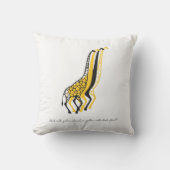 stencil Giraffes Kussen (Voorkant)