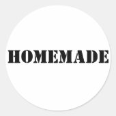 Stencil Homemade Sticker (Voorkant)