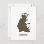 Stencil King Ape Briefkaart (Voorkant / Achterkant)