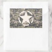 Stencil Label Decale Style Khaki Camouflage (Tas)