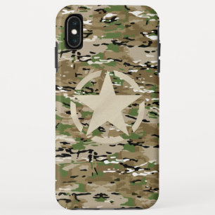 Stencil Label Stijl decimaal op camostijl Case-Mate iPhone Case