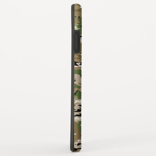 Stencil Label Stijl decimaal op camostijl Case-Mate iPhone Case (Achterkant/rechts)